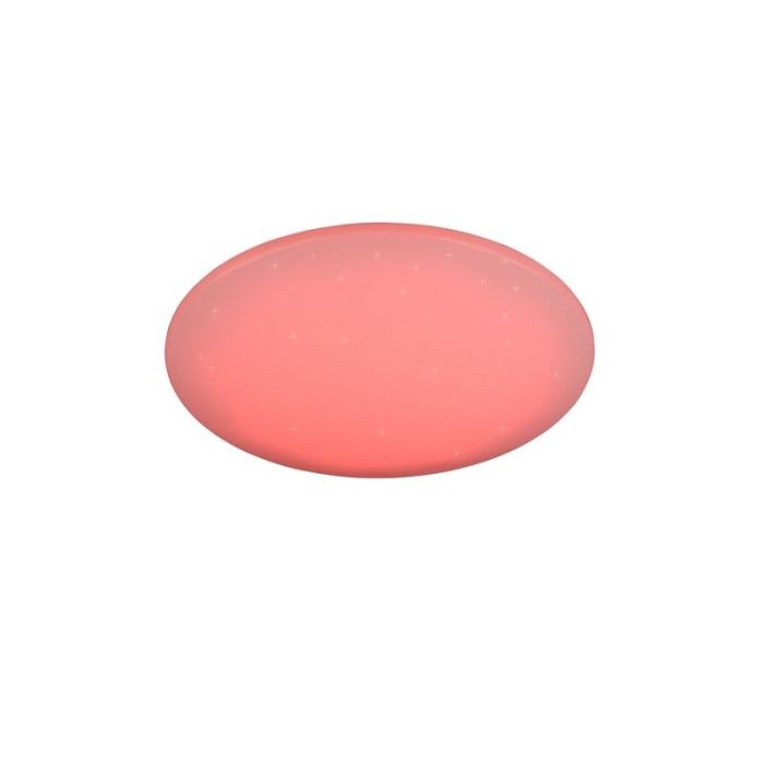Witte plafonniere Naiser, kunststof, modern, 32 watt