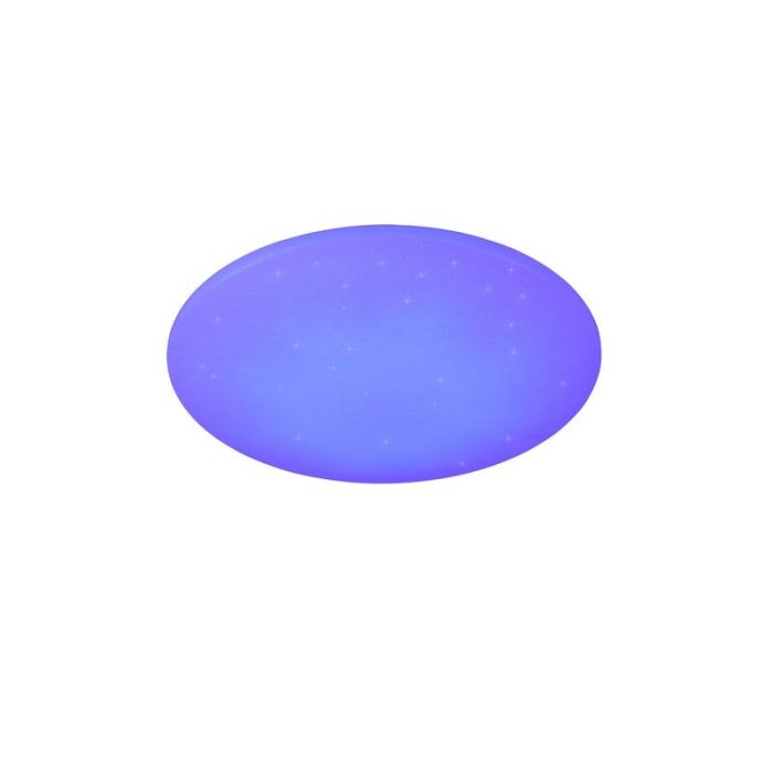 Witte plafonniere Naiser, kunststof, modern, 32 watt