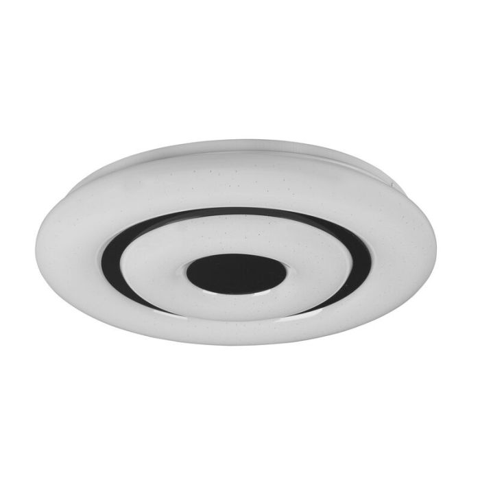 Witte plafondlamp Rinske, kunststof, modern, 16w, warm tot koud wit verstelbare LED