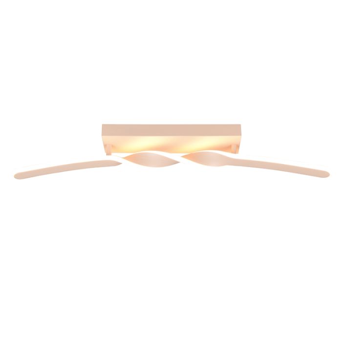 Bruine plafondlamp design, Quirinus, 18W, 4000K LED