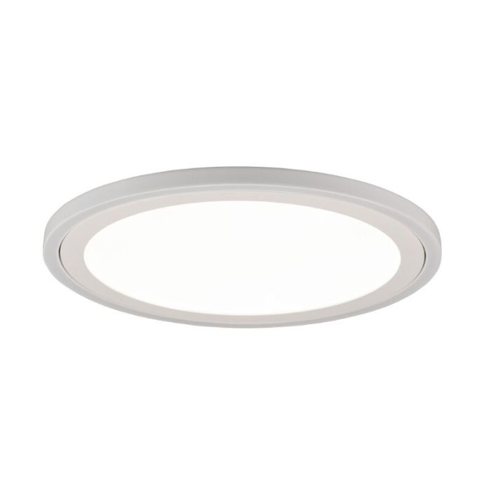 Witte plafonnière modern, Mirko, 20W, 4000K LED