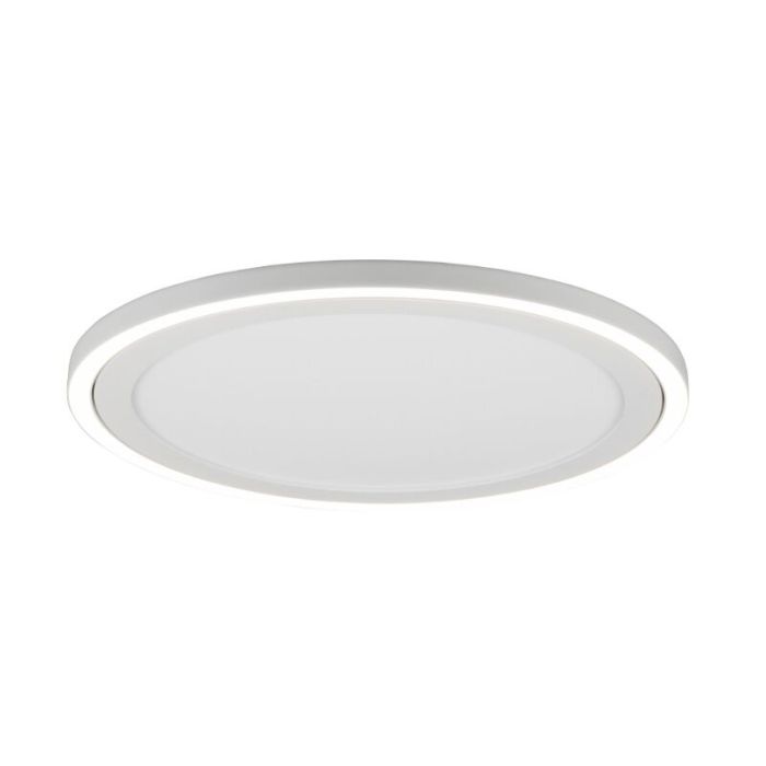 Witte plafonnière modern, Mirko, 20W, 4000K LED
