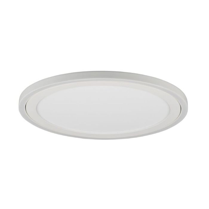 Witte plafonnière modern, Mirko, 20W, 4000K LED