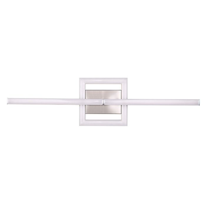 Nikkelen plafondlamp design, Mahad, 17W, 3000K LED