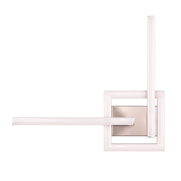 Nikkelen plafondlamp design, Mahad, 17W, 3000K LED