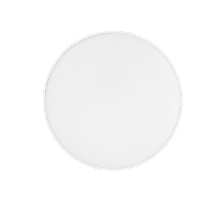 Witte plafonnière kunststof, Sharde, 18W, 4000K LED, IP44