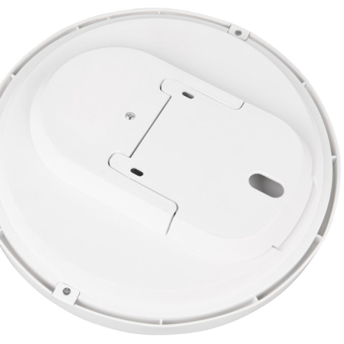 Witte plafonnière kunststof, Sharde, 18W, 4000K LED, IP44