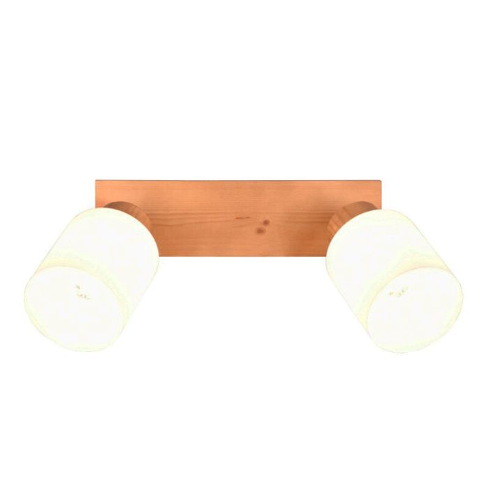 Houten plafondspot bruin, Myron