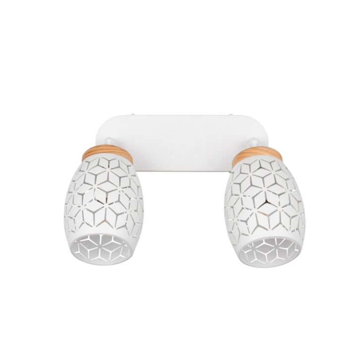 Witte plafondspot modern, Delana
