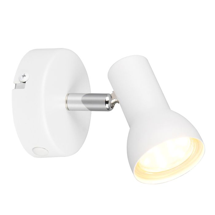Witte wandspot modern, Sabrin