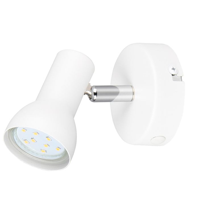 Witte wandspot modern, Sabrin