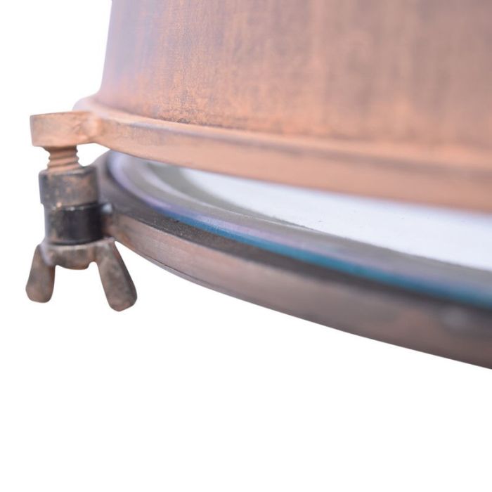 Roestige hanglamp Descon, Industrieel
