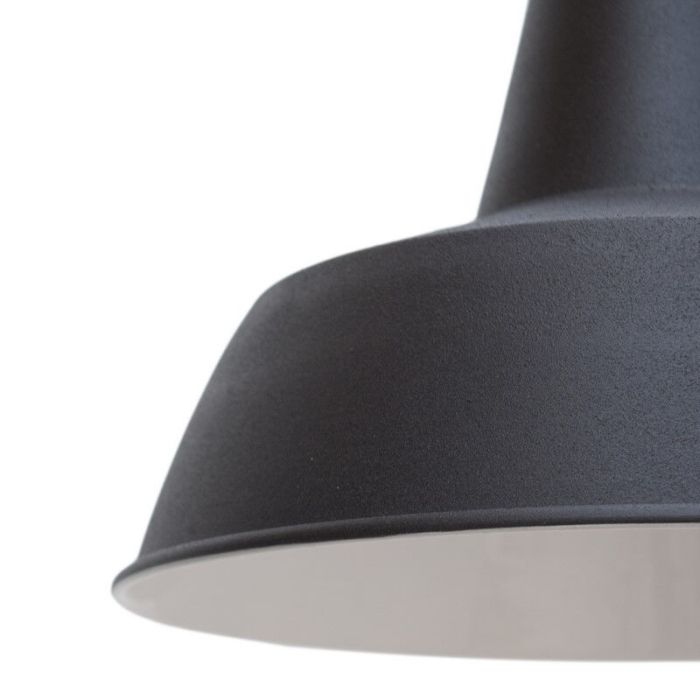 Industriële wandlamp Fenpe, Vintage zwart