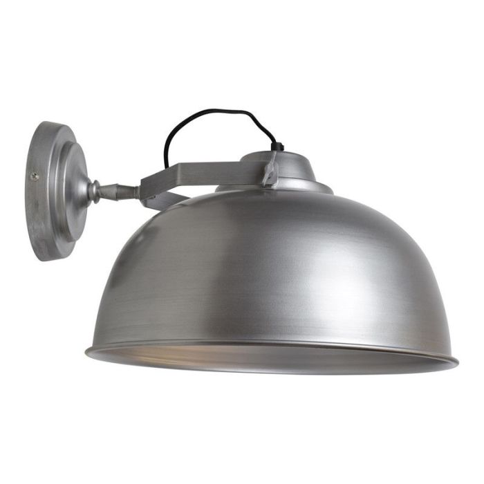 Industriële wandlamp grijs, Fellen