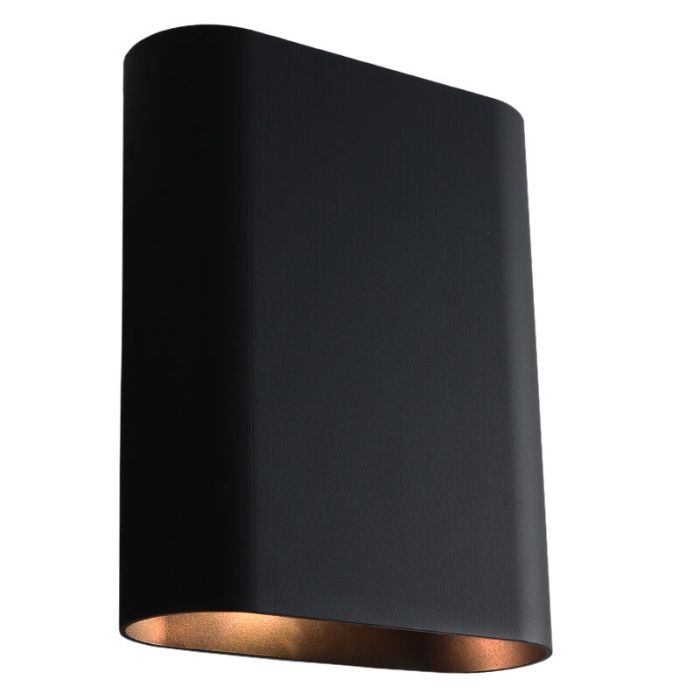 Zwarte wandlamp Rodigo - Modern