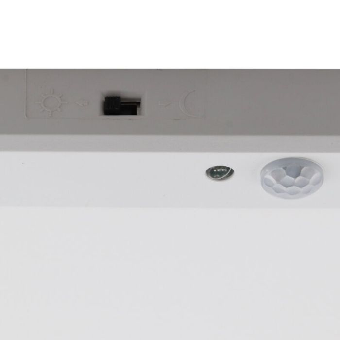 Witte plafondlamp met sensor Luan, kunststof, 20w, 3000K LED
