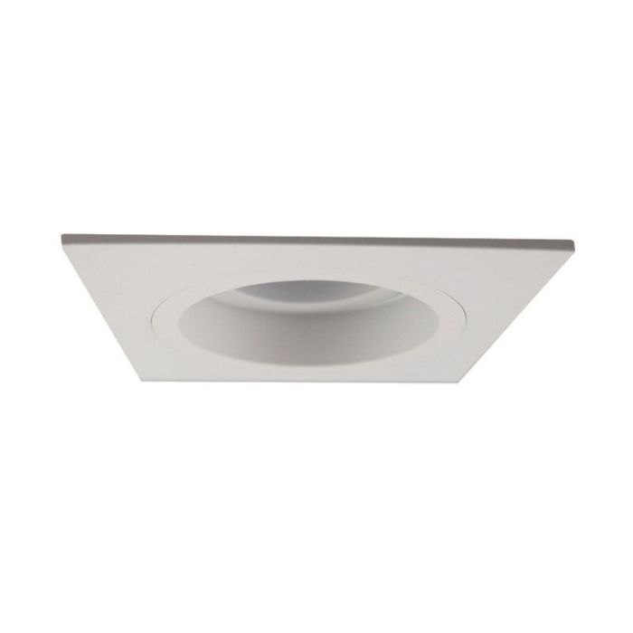 Witte inbouwspot Milan, metaal