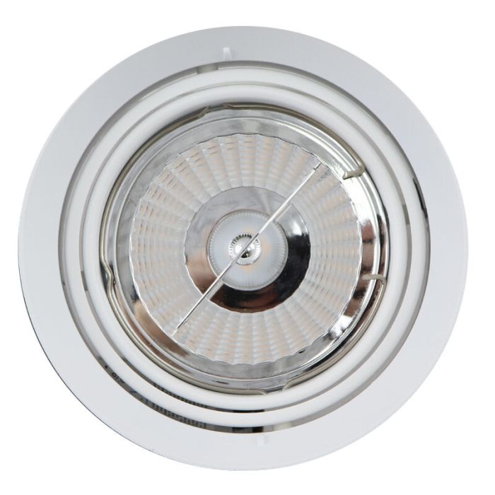 Moderne trimless inbouwspot wit, wilhelm, GU10 AR111