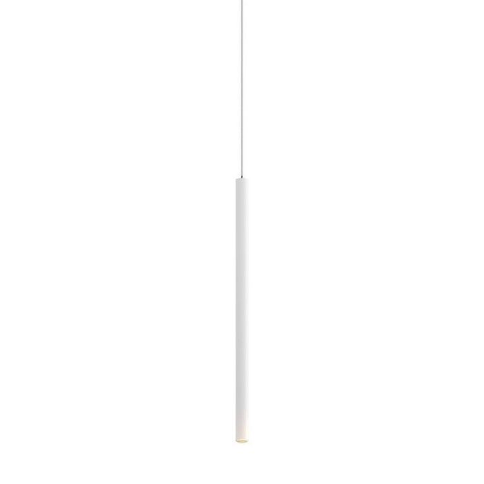 Design hanglamp Fikriye, wit, metaal, geïntegreerde LED