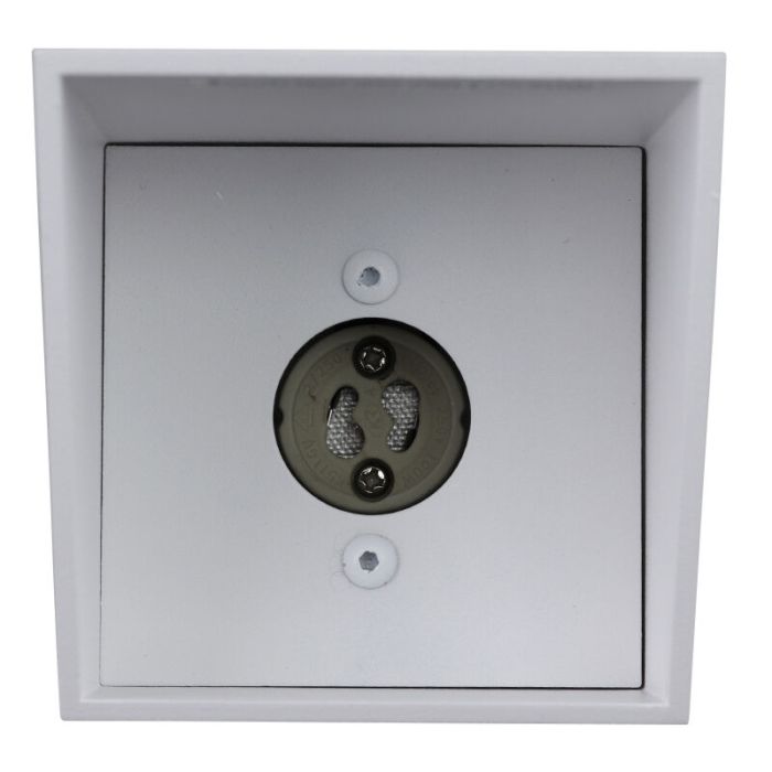 Aluminium opbouwspot Neva, wit