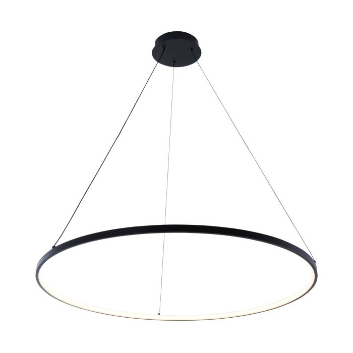 Design hanglamp zwart, Kubra, 36W, warm tot koud wit verstelbare LED