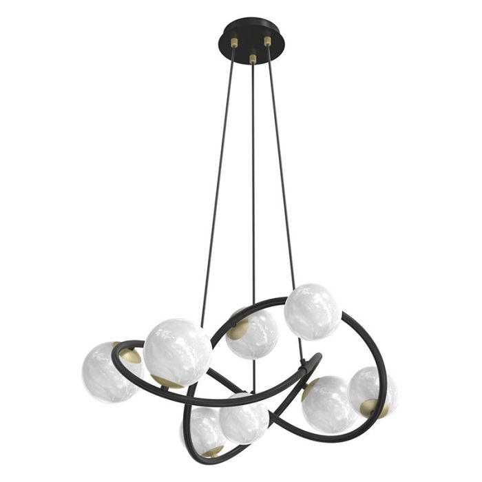 Moderne hanglamp wit, Moritz